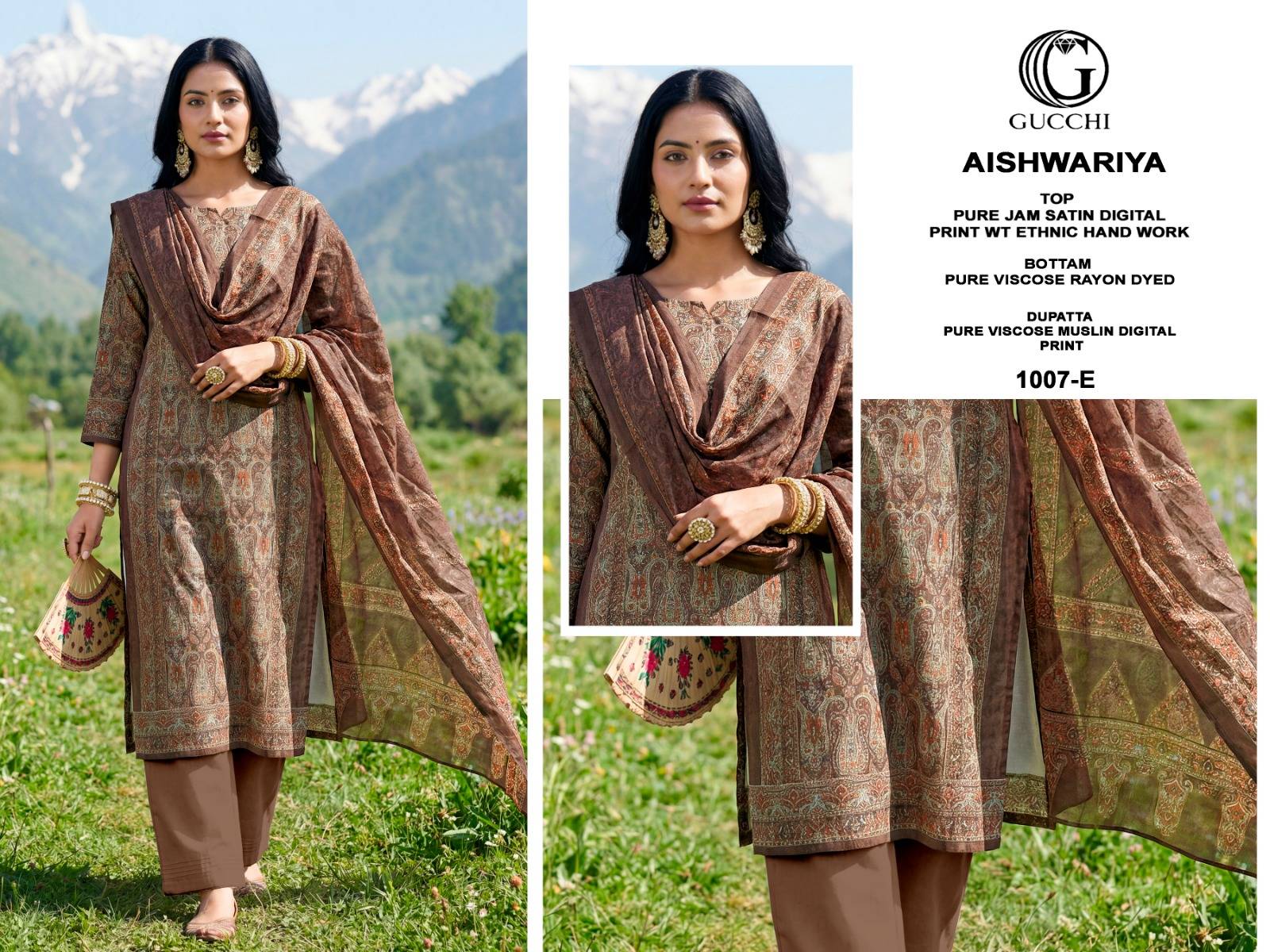 AISHWARIYA – 1007 by Fashid 1007A TO 1007E SERIES 